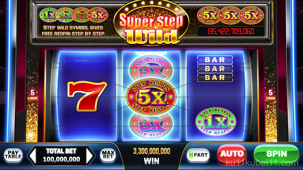 Màn hình trò chơi Slots